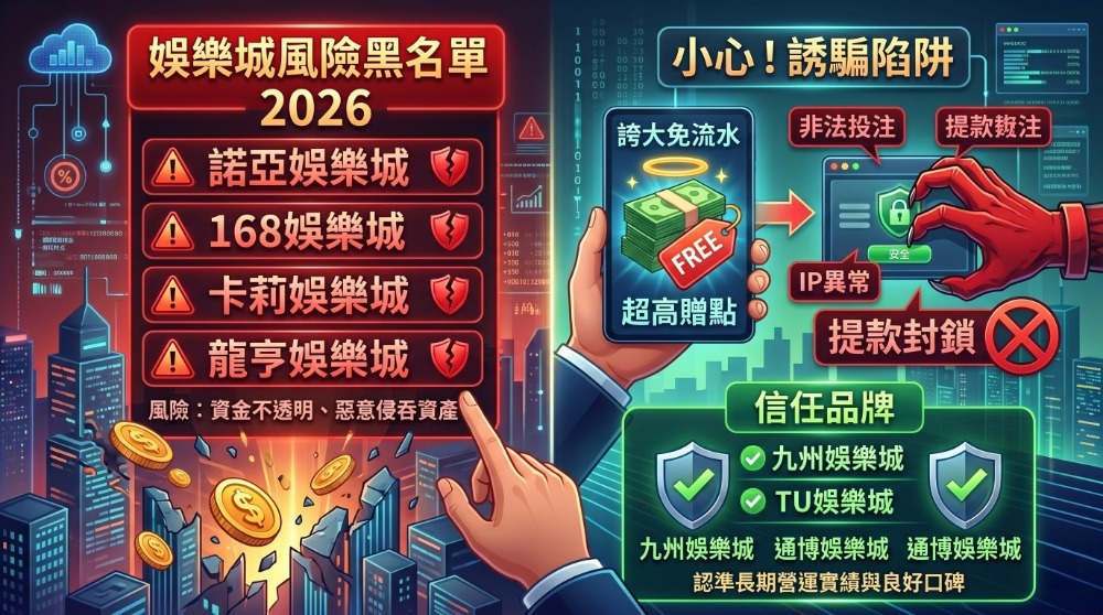 除了九州娛樂城，還有哪些高回饋平台？2026娛樂城推薦競爭力分析