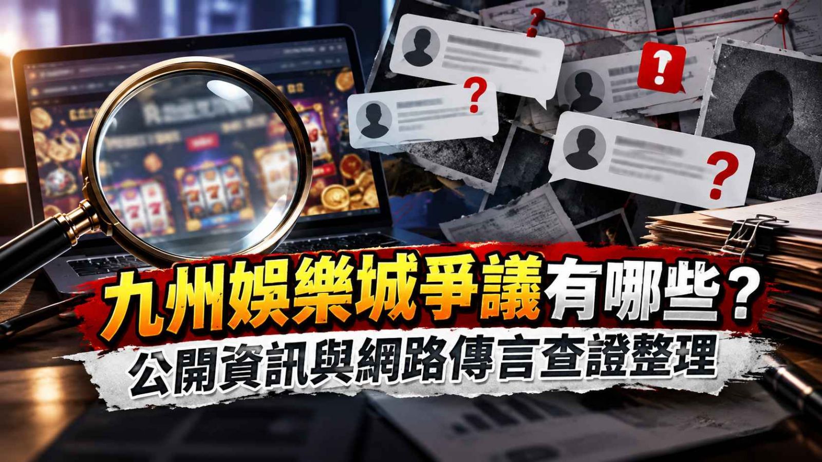 九州娛樂城爭議有哪些？公開資訊與網路傳言查證整理